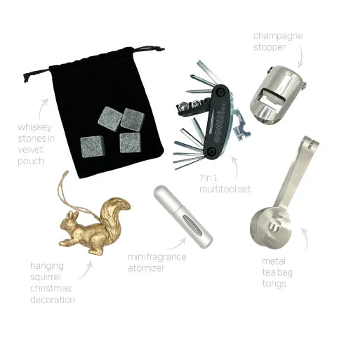 Holly & Ivy Boutique Exclusive Blue Lemon Crackers, Pack of 6