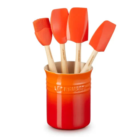 Le Creuset Utensil Set, 5-Piece (Flame)