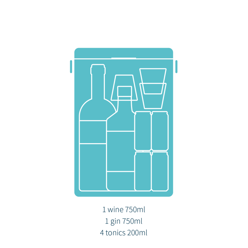 Drinks Box / Bazaruto Blue