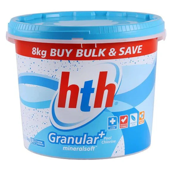 HTH Pool Chlorine Granular Mineralsoft (8kg)