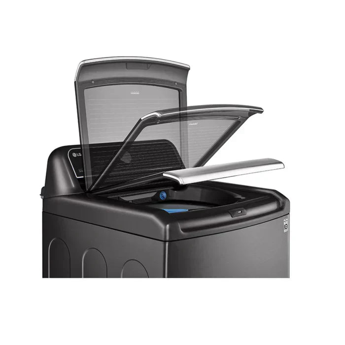 LG 24kg Black Steel Top Loader T2472EFHSTL